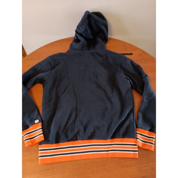 Tailgate Chicago Bears Hoodie Sweatshirt Womens Small Navy Blue Banded Waist - Picture 9 of 12